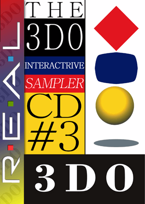 3DO Interactive Sampler CD 3 box art for 3DO